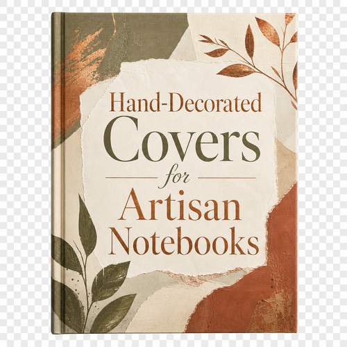 Hand-Decorated Covers for Artisan Notebooks ebook cover